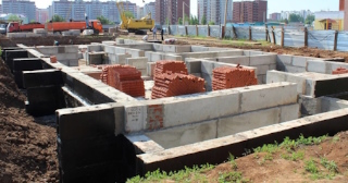 Фундаменты промышленных зданий в Соль-илецке цена от 25277 руб. - заказать строительство фундамента промздания под стальные колонны